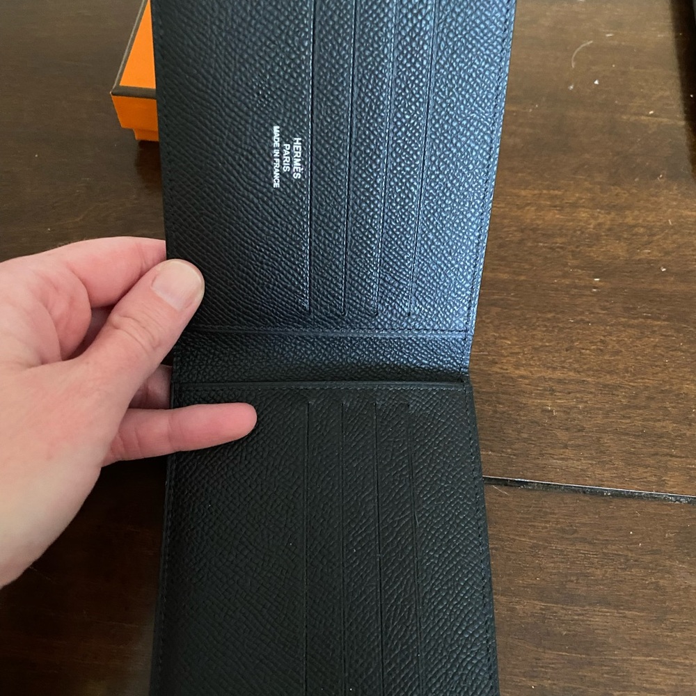 Hermes citizen twill compact wallet - Picture 4 of 5
